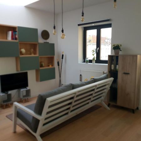 Uitzicht Op Het Mas Apartment Antwerpen Bagian luar foto